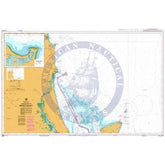 British Admiralty Nautical Chart AUS235: Australia - East Coast - Queensland - Approaches to Moreton Bay
